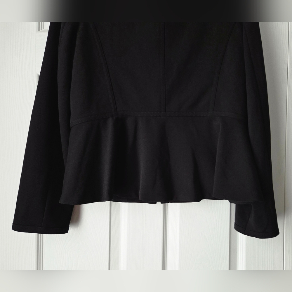 DKNY Women's Pelpum Zip Front Blazer Jacket - Picture 7 of 10